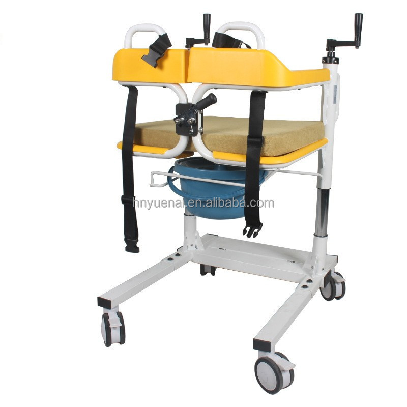 2023 new product best selling Hot Selling Transfer lift portable patient lifter hoist commode chair for elderly