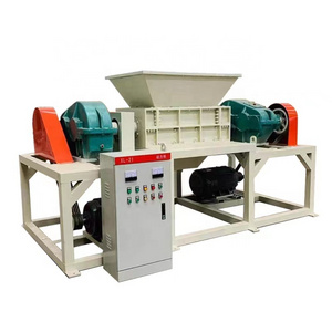 Metal Copper Cables Tire Compost Double Shaft Shredder Machine for Rent Machinery