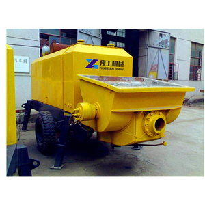 Trailer Used Concrete Pumps Small Concrete Pump