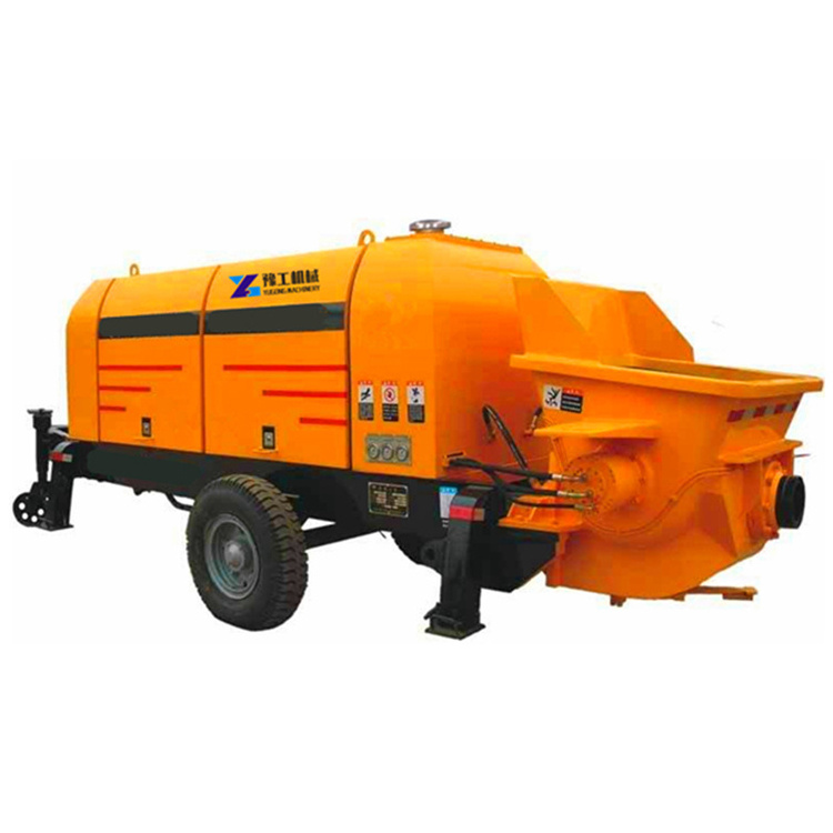 Trailer Used Concrete Pumps Small Concrete Pump