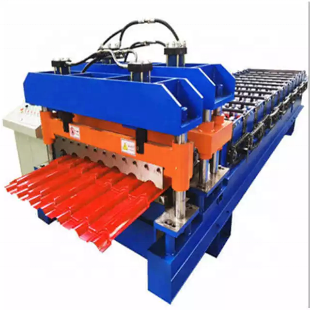 Good quality 1.5 meter drip edge aluminum steel double layer manual slip cold roll forming machine with video