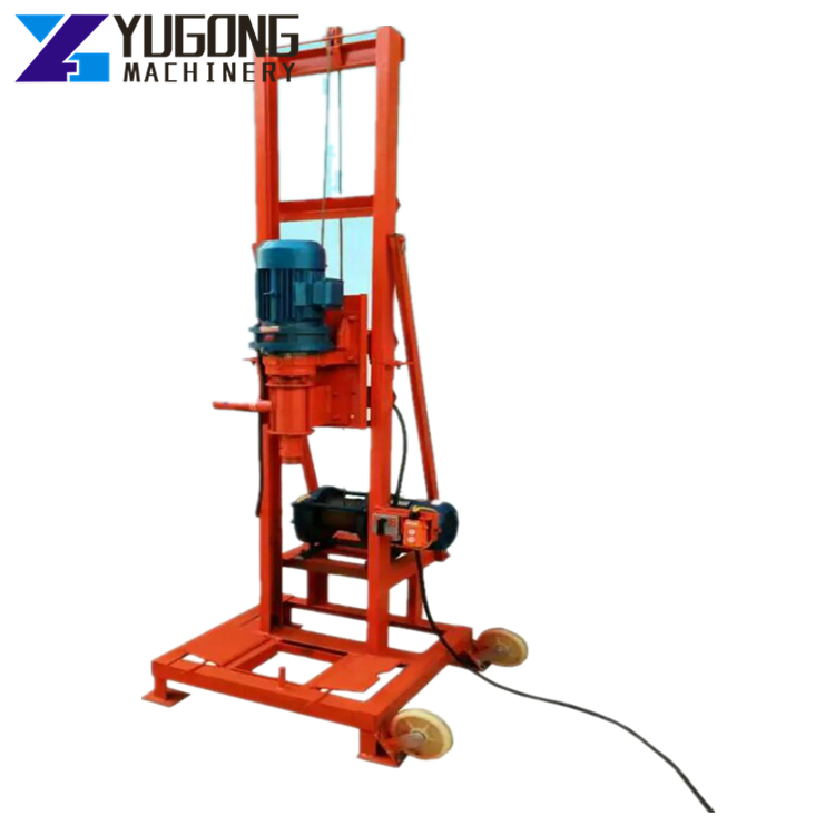 Top Drive Head Portable Artesian Water Well Drilling Machine for Sale