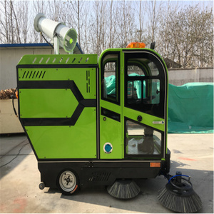 Factory price High Efficiency street Sweeper Truck Car tow road sweeper