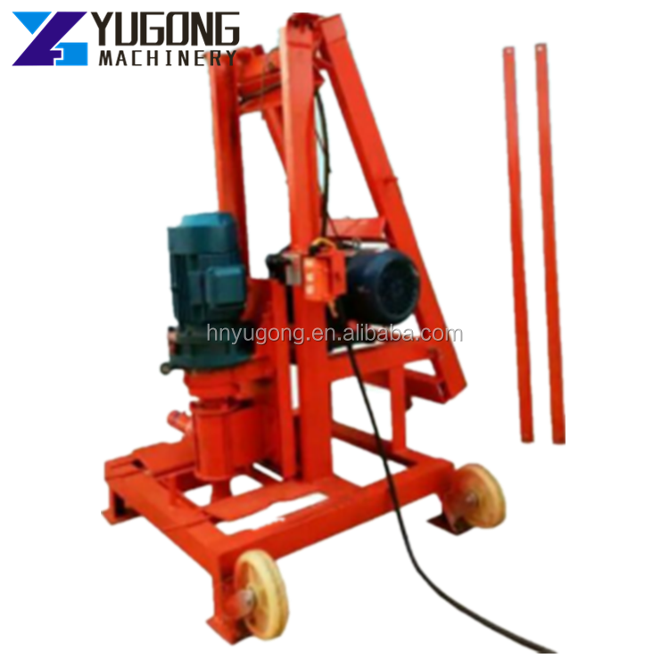 Top Drive Head Portable Artesian Water Well Drilling Machine for Sale