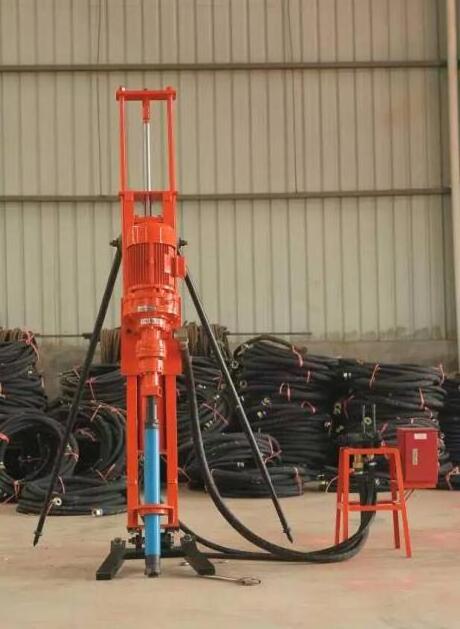 Factory price electric borehole drilling rig dth drilling rig with spare parts