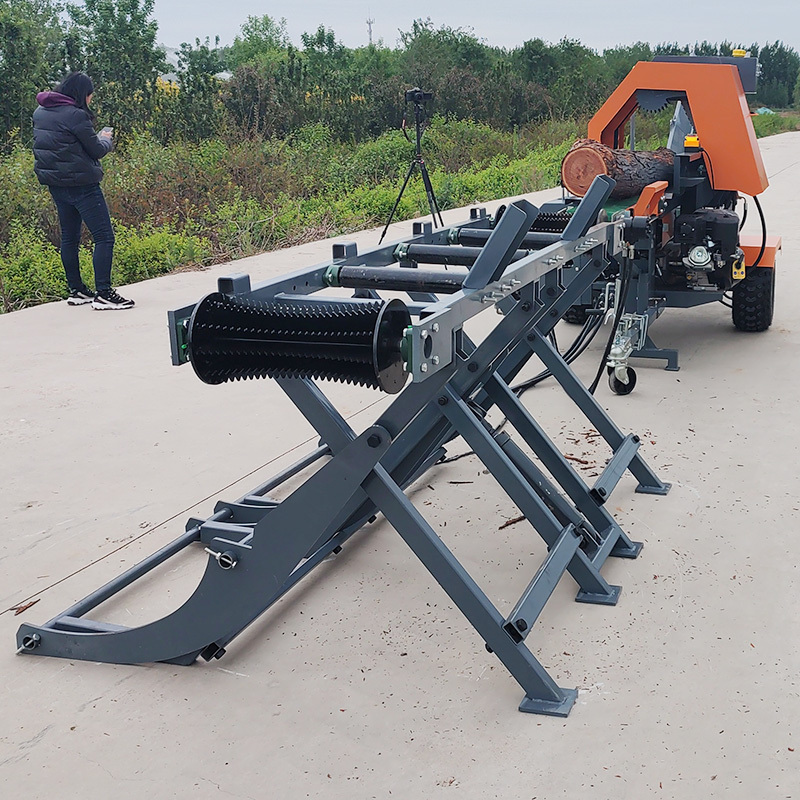 Low price wood saw machines log splitter wood splitting machine