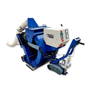 high speed shot blaster floor dust cleaning machine for sale