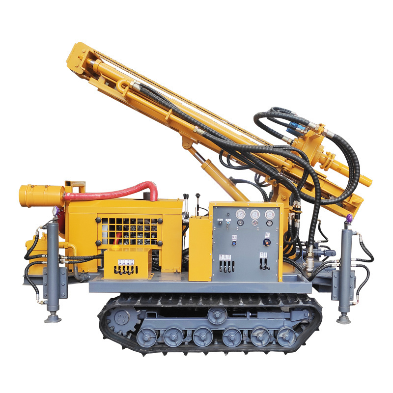 Hot sales deep rock drilling rigs Air borehole water well drilling rig machine DTH driller price