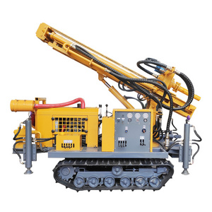 Hot sales deep rock drilling rigs Air borehole water well drilling rig machine DTH driller price