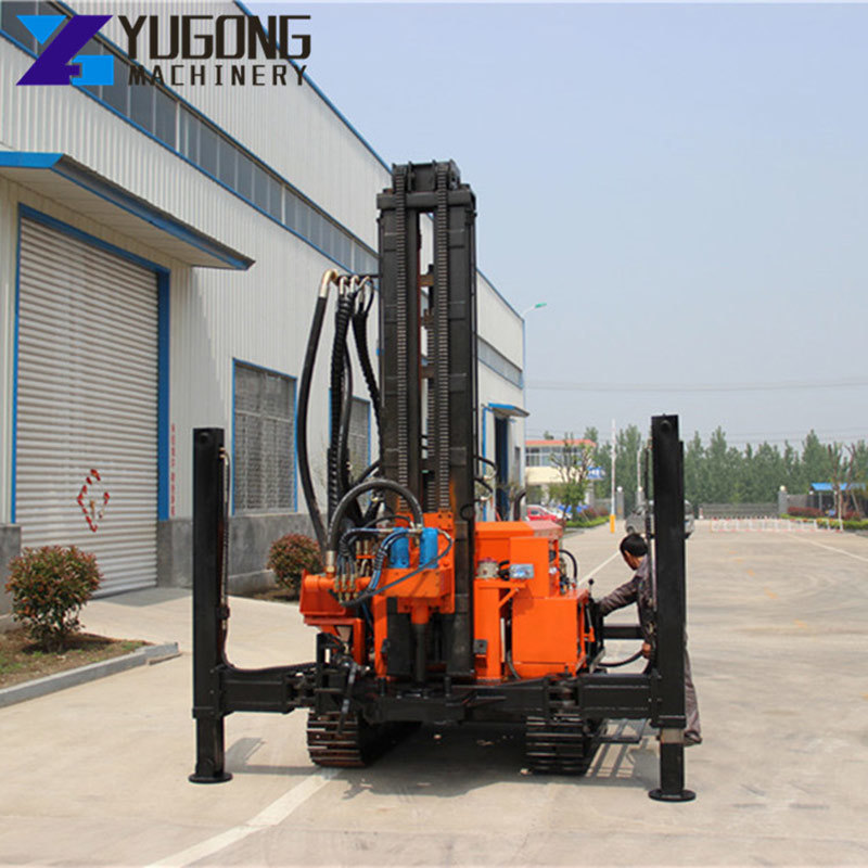 Rail drilling machine for railway minifix engineering pile