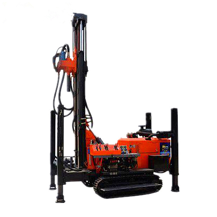 Rail drilling machine for railway minifix engineering pile