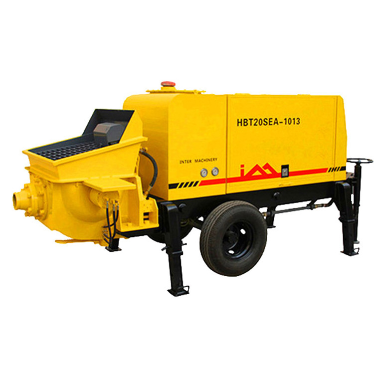 Trailer Used Concrete Pumps Small Concrete Pump