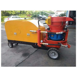 Advanced wet revetment tunnel concrete diesel shotcrete machine for sale