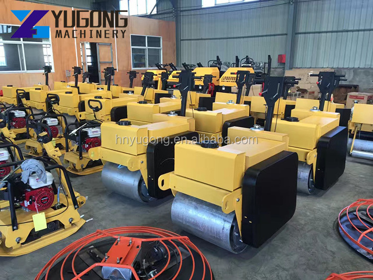 Road Roller Mini Road Roller Compactor 850KG Vibratory Roller for Sale