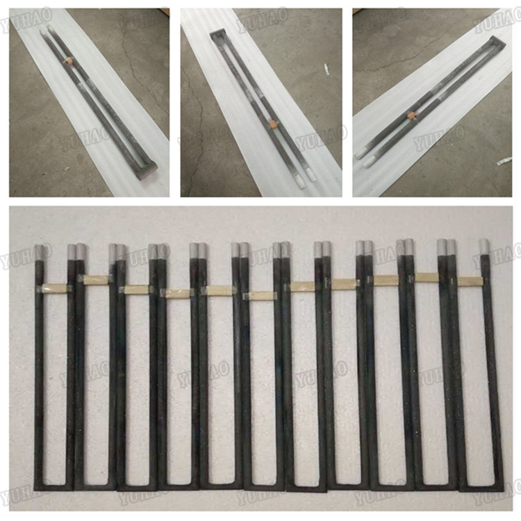 YUHAO high temperature resistance and antioxidation sic heater silicon carbide electric heating element for ceramics