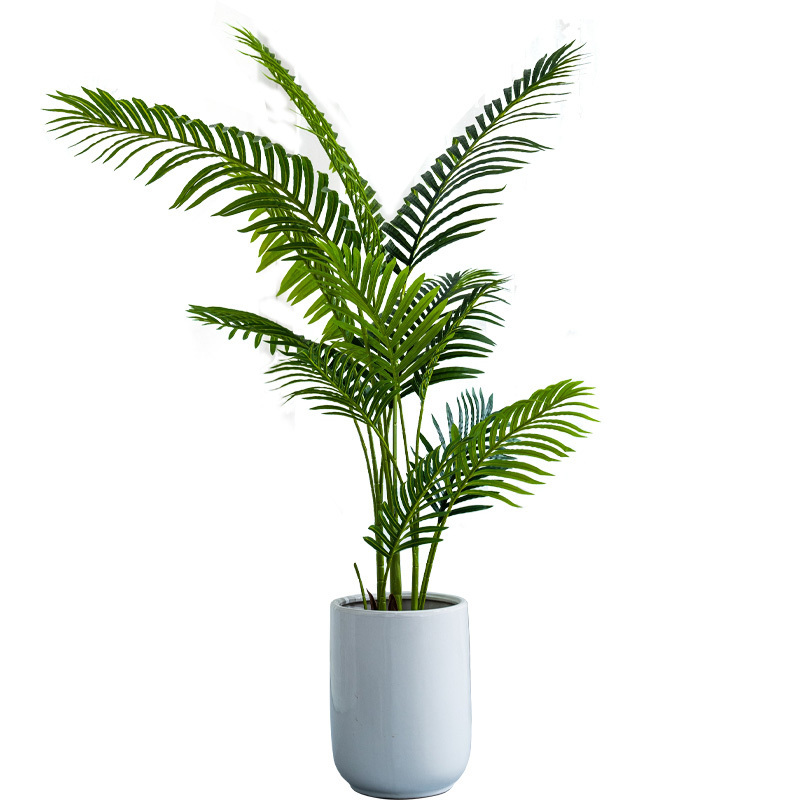 High Quality Most Popular Palm Tree Artificial Artificial Plants Wholesale 1.5m Hawaii Palm Tree Plants Artificial