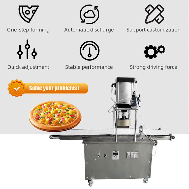 Arabic Pita Bread Lavash Naan Pizza Dough Press Sheeter Machine Pizza Base Maker Making Machine