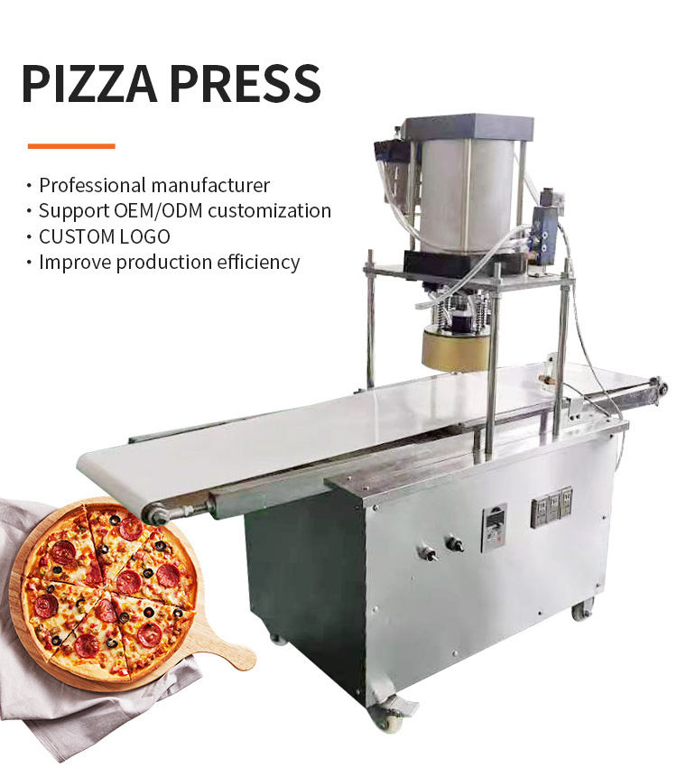 Fully Automatic Customizable Mold Size Italy Pizza Xinjiang Naan Cake Making Machine Factory Wholesale Dough Pizza Press Machine