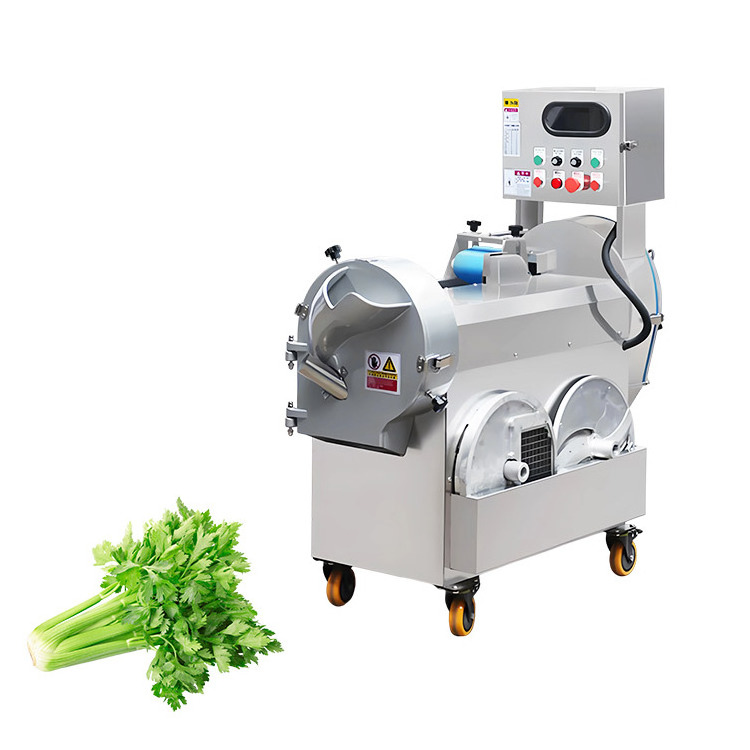 Large Capacity Vegetable Cutter Dicer Onion Potato Slicer Machine Dicing Automatic Cabbage Leafy Vegetable Cutting Machine