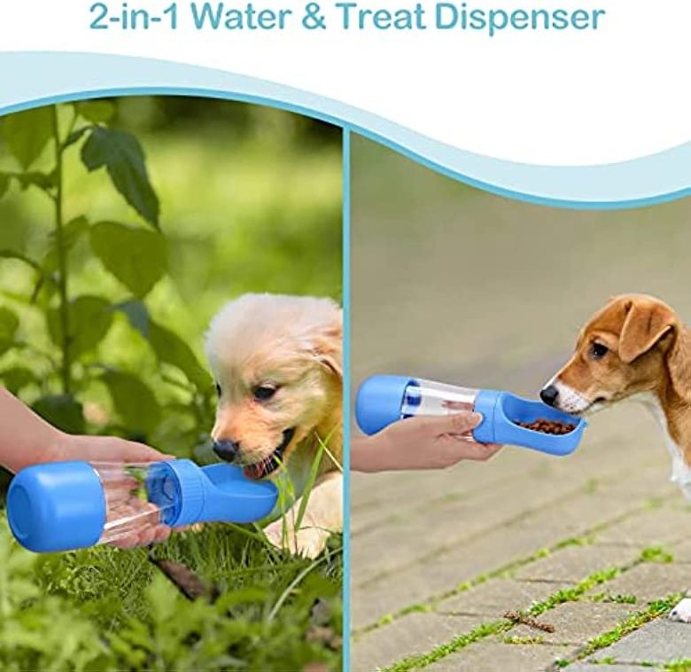 Outdoor Dog Water Bottle Pet Bowls Feeders for Pets Outdoor Walking