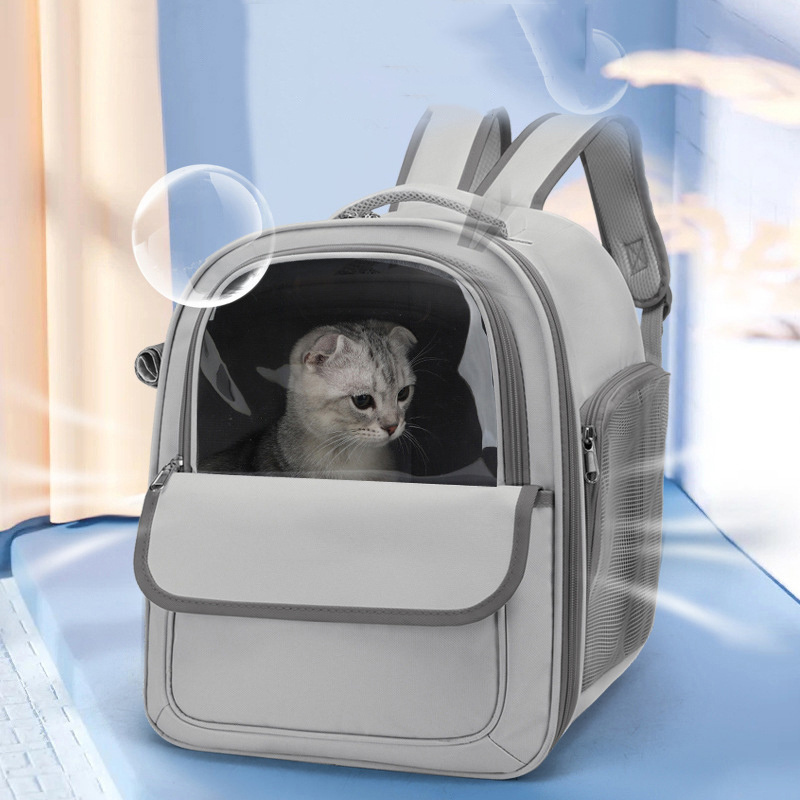 Cat bag pet backpack outside portable Hiking pet bag cat breathable backpack pet carrier bag