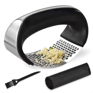 Multi Purpose Kitchenware Accessories Kitchen life hack Gadget Chopper Stainless Garlic Crusher Press