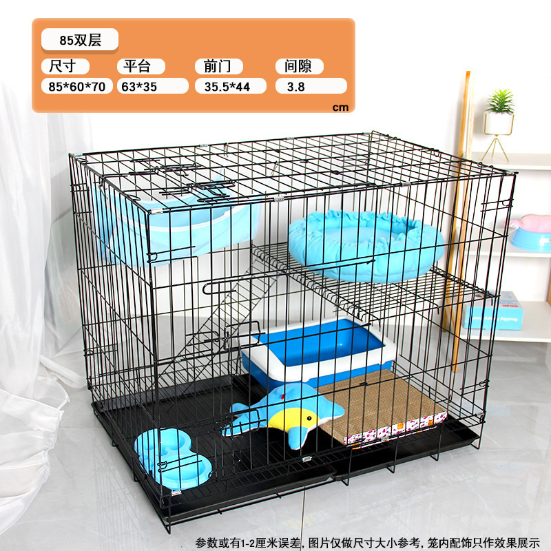 Best quality pet large folding stainless steel wire pet cat cages out door for dog cat house metal dog crate