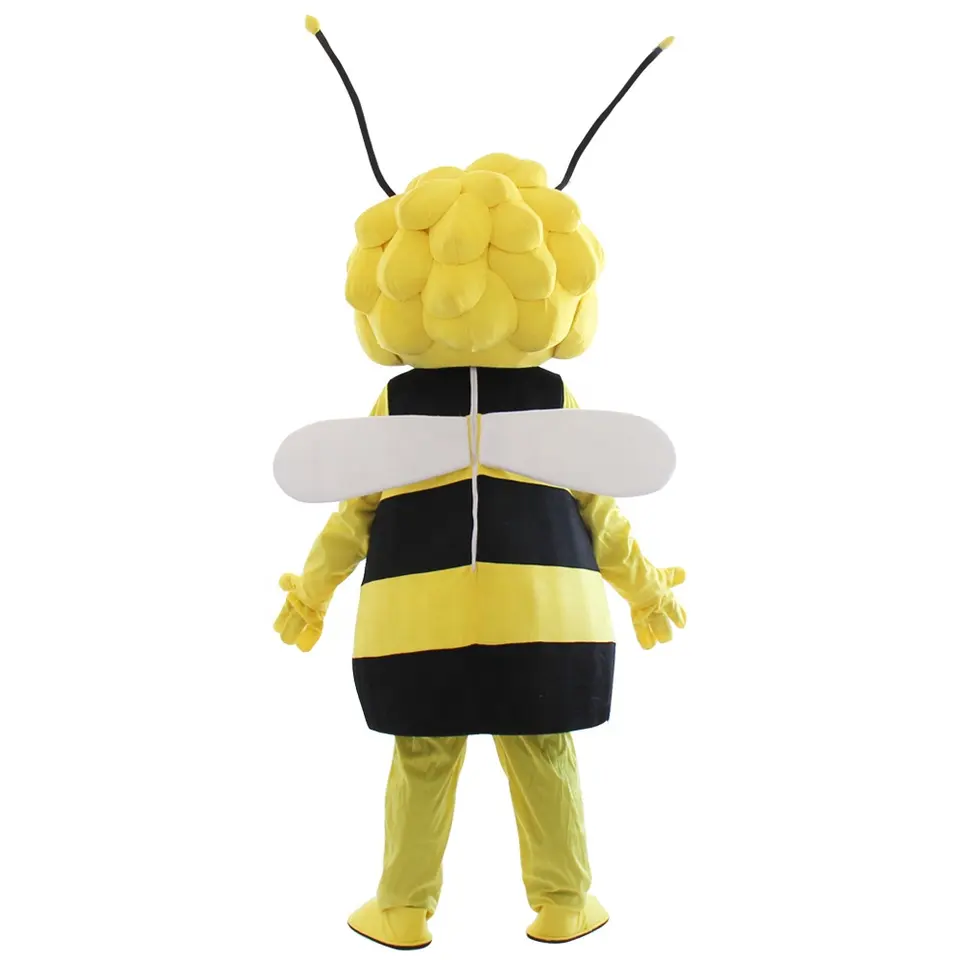 Custom Stuffed Plush Human Doll Costume Unisex Cosplay Cartoon Mascot Costumes Display Style Creative Bee Clothing Design