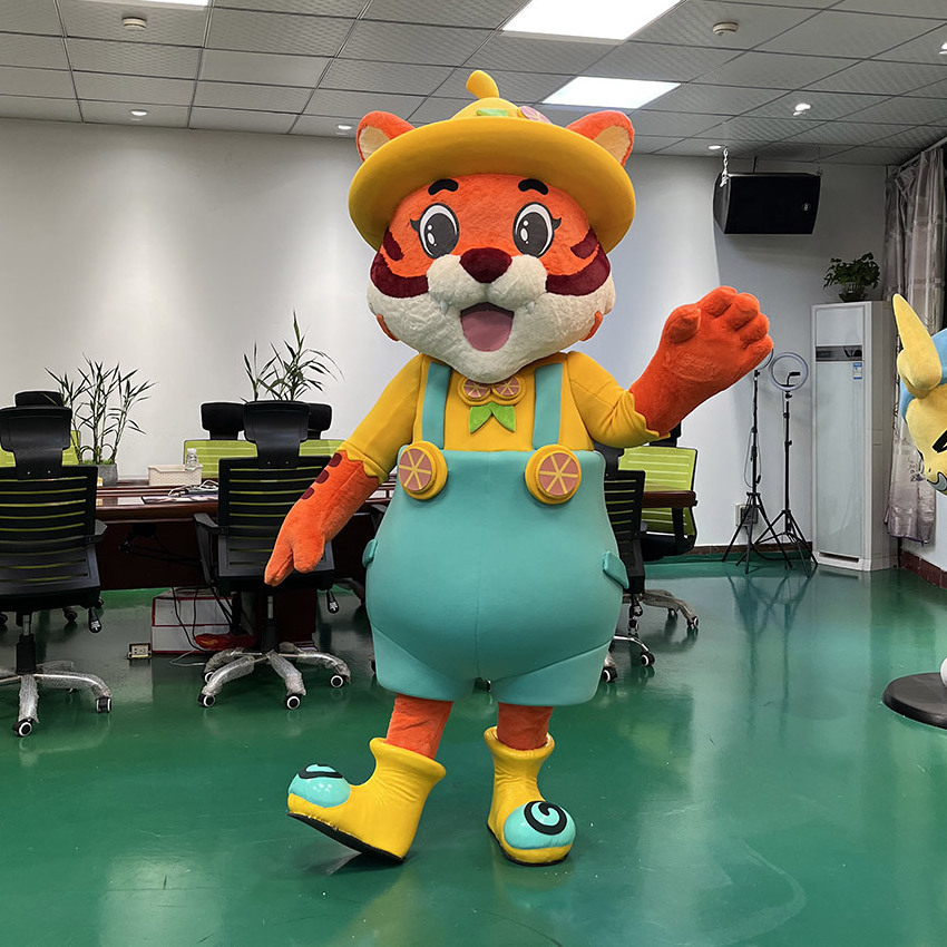 Custom doll design cartoon mascot 3D proofing bubble carving company logo mascot doll animation costume props production