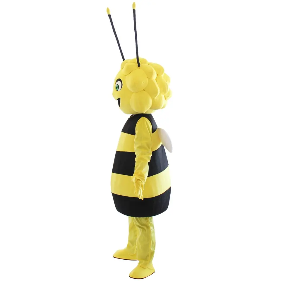 Custom Stuffed Plush Human Doll Costume Unisex Cosplay Cartoon Mascot Costumes Display Style Creative Bee Clothing Design