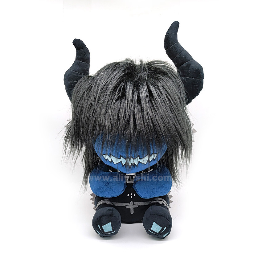 Manufacturer Custom Highlands Black Cows Plushies Doll Animal Weighted Plush Toy Stuffed Child Cow Dolls For Kids Gift