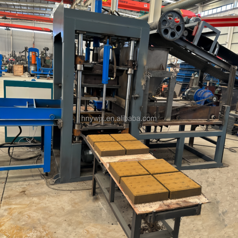 Yiwei 3-15paving block making machine in ghana for price clay interlocking brick earth block making machine