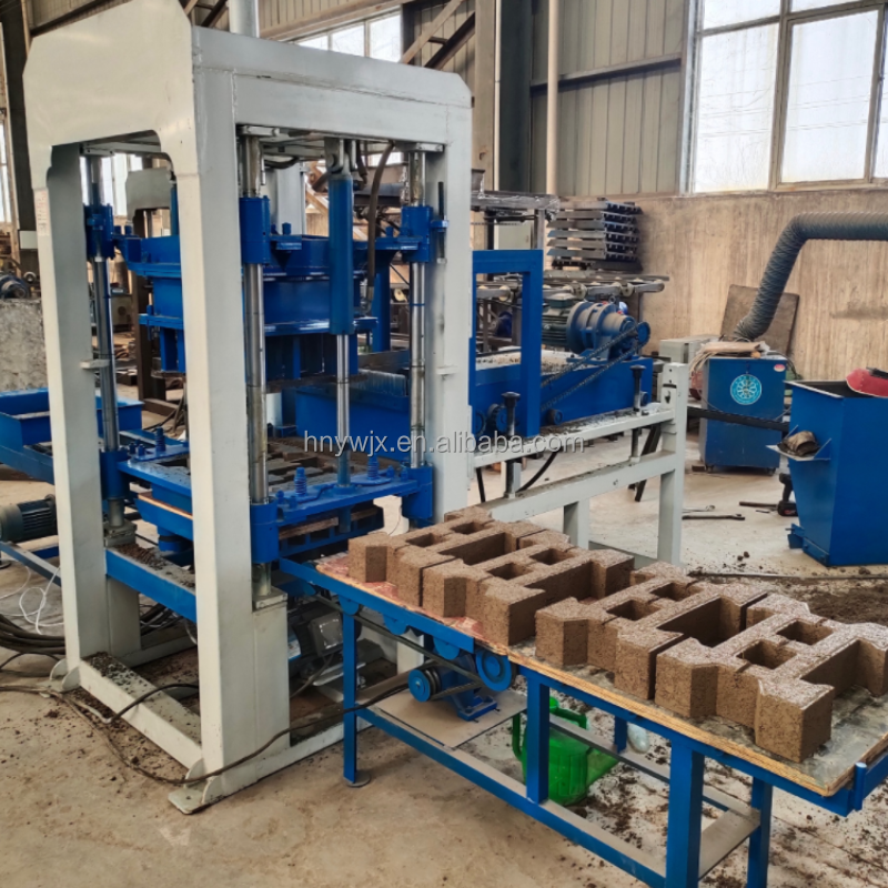 Yiwei 3-15paving block making machine in ghana for price clay interlocking brick earth block making machine