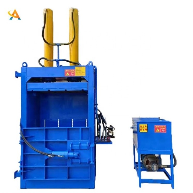 Factory Price Horizontal Car Tire Baler Aluminum Can Baler Scrap Metal Press Machine For Aluminium