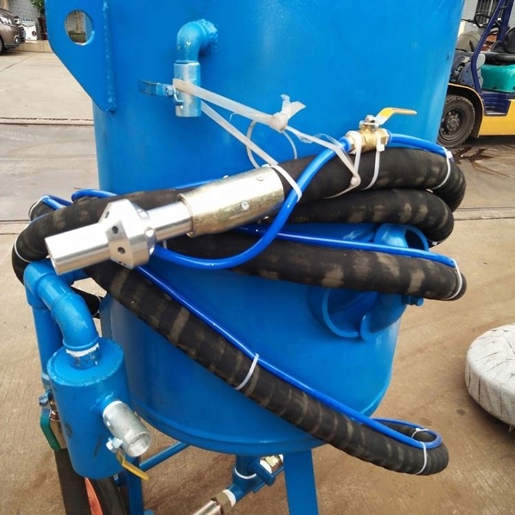 Automatic Sandblaster Vacuum Wet SandBlasting Pot Dustless Water Vapour Sand blasting Machine for Stripping Surface Cleaning