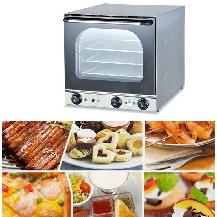 portable Double Deck Bake Cake Bread Big Size Luxury Gas Electric Food Pizza Oven for Sale