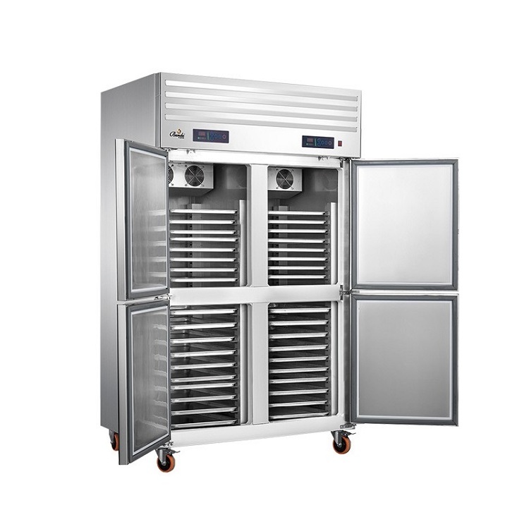 2023 Large 3 Door Upright Static Cooling Upright Chiller for Restaurant Equipment Upright Chiller