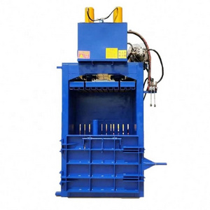 Factory Price Horizontal Car Tire Baler Aluminum Can Baler Scrap Metal Press Machine For Aluminium