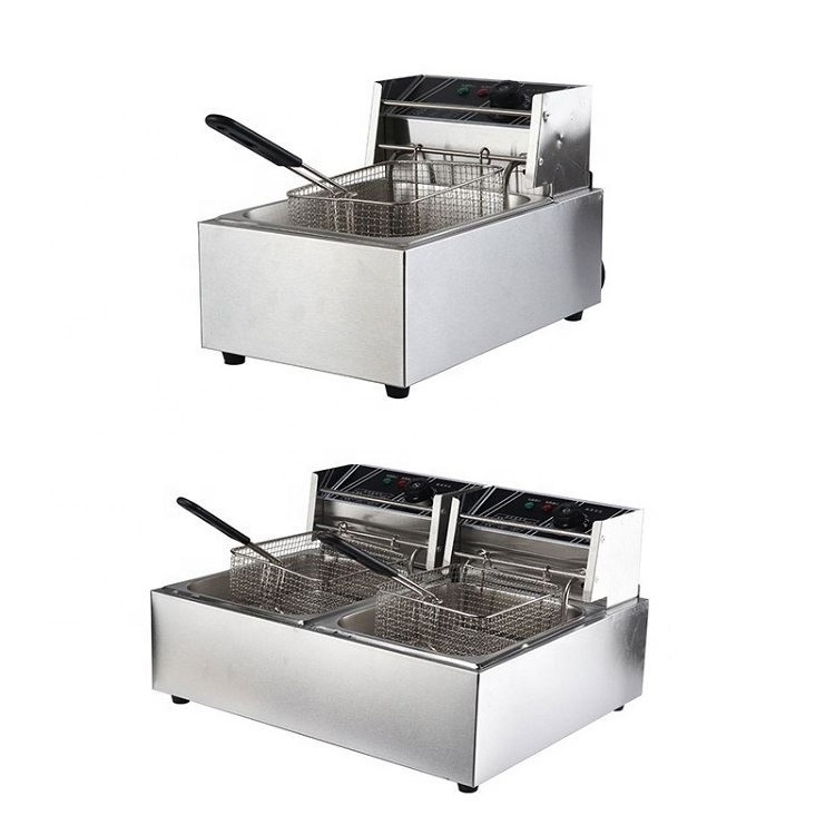 Cheap Price And Fish Crab Commercial Deep Fryer 20L Portable Gas Griddle