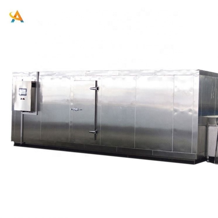 vegetable fruit and seafood freezing Tunnel quick freezing machine/quick freezer