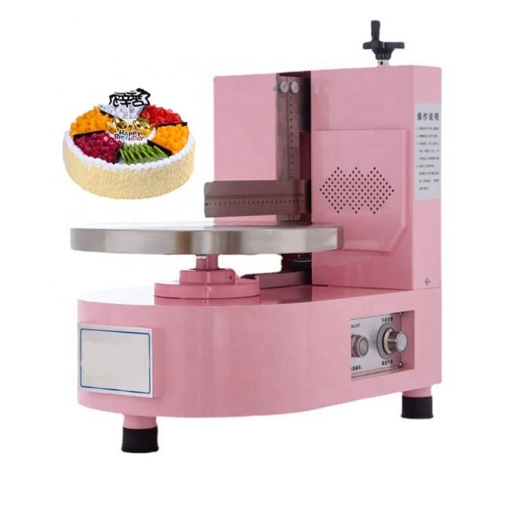 Professional Cake Coating Machine Price Whipping Cream Coating Machine For Cake