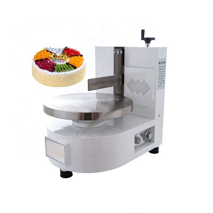 Professional Cake Coating Machine Price Whipping Cream Coating Machine For Cake