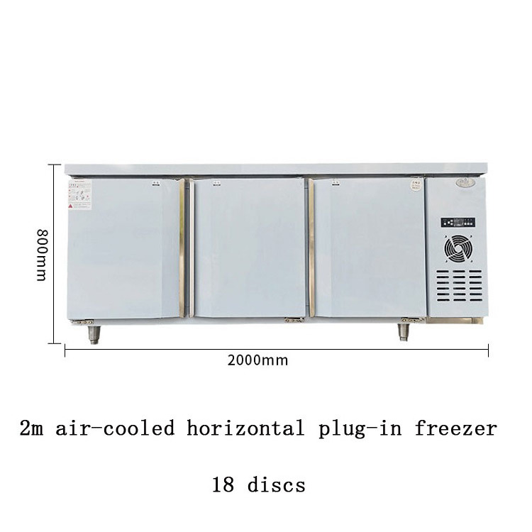 2023 Large 3 Door Upright Static Cooling Upright Chiller for Restaurant Equipment Upright Chiller