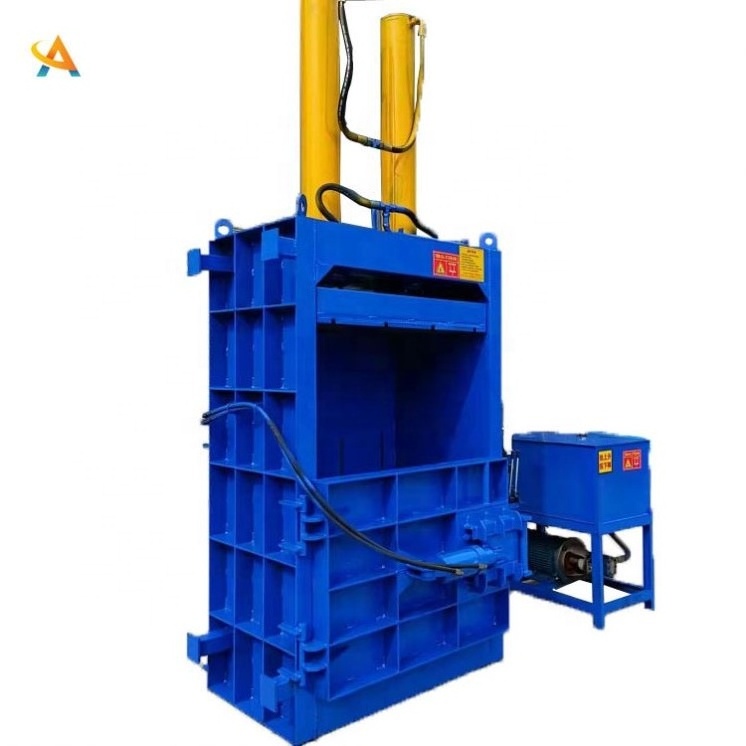 Factory Price Horizontal Car Tire Baler Aluminum Can Baler Scrap Metal Press Machine For Aluminium