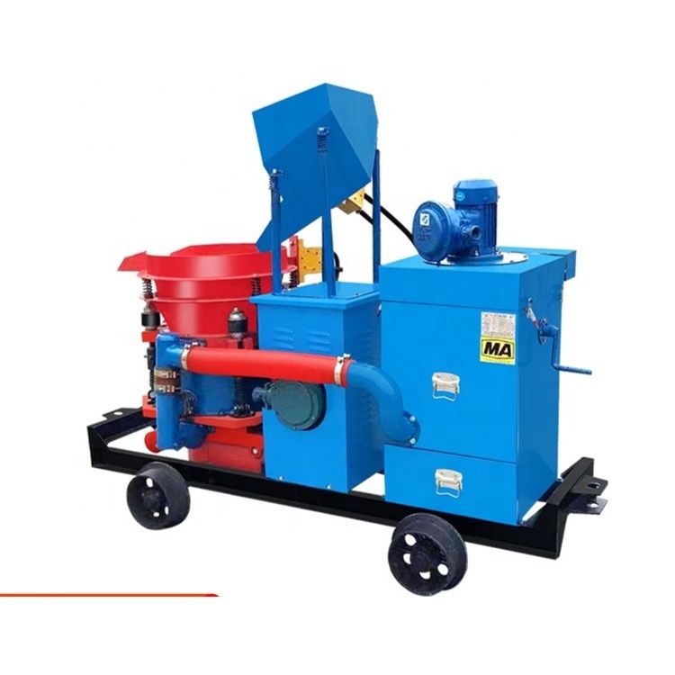 New Concrete construction machinery for sale 6 cubic meters civil small piston wet shotcrete machine for sale