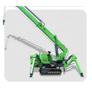 Good quality Truck Mounted Spider Crane Tower Building 3 Ton Boom Lift 8 Ton Lifting Belt Spider Cranes