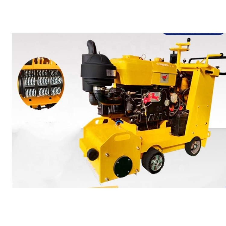 New type Petrol Engine Floor Asphalt Road Milling Paint Removal Scarifying Machine Concrete Scarifier Machine