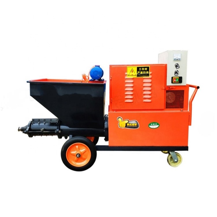 Good quality screw spray cement pump automatic cement render plaster machine