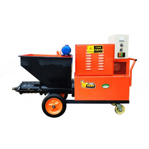 Good quality screw spray cement pump automatic cement render plaster machine