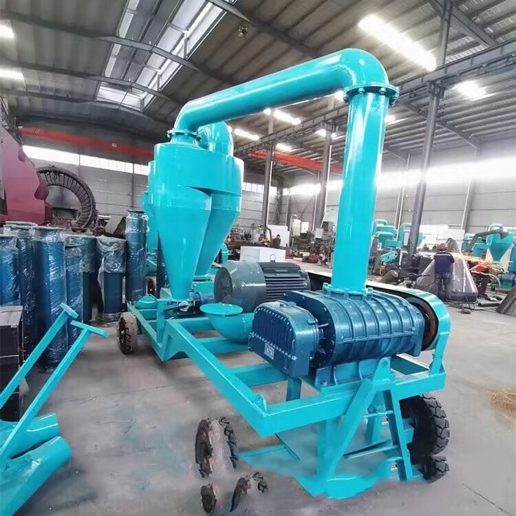 Automatic moving grain suction machine grain powder granule loading and unloading conveying equipment